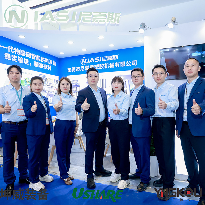 Niasi Material Conveying Systems sodeluje pri Chinaplas Shanghai