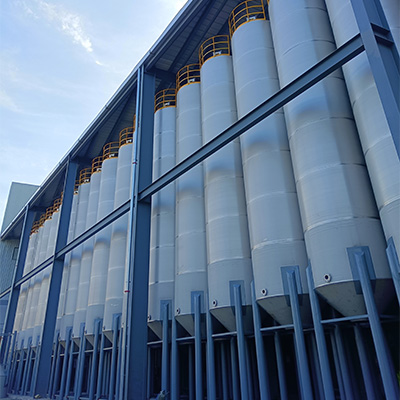 Zunanji silos Niasi Rešite glavne bolečine pri skladiščenju industrijskega materiala