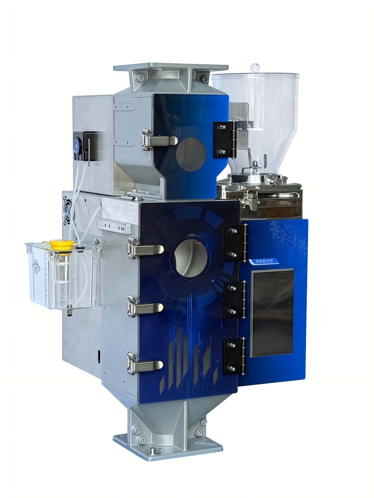 Inteligentno mešanje barvnega prahu